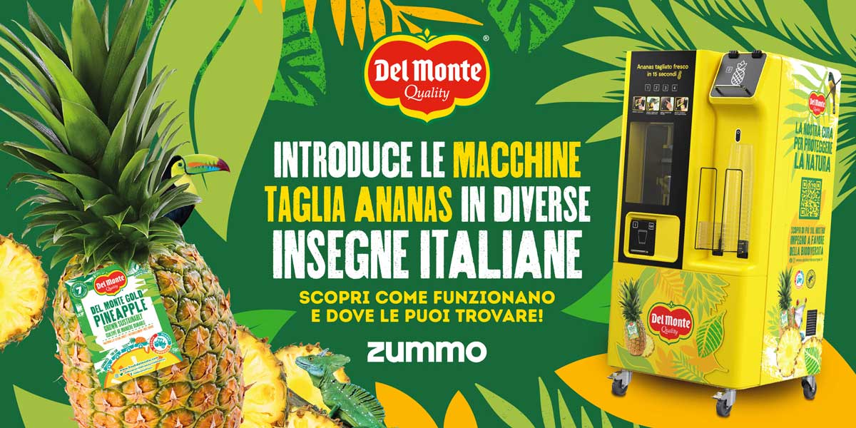 Del Monte introduce le nuove Macchine Taglia-Ananas